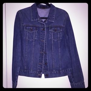 J. Crew denim jacket size Large